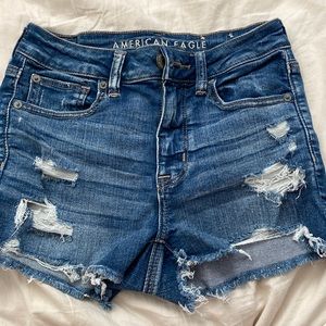 american eagle jean shorts